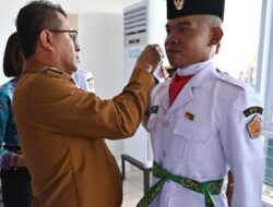 Jelang HUT ke-80 RI, Bupati Kupang Kukuhkan Anggota Paskibraka, Ini Pesannya