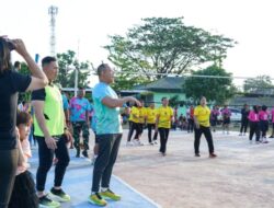 Jalin Silaturahmi, Dandenpom Gelar Turnamen Volly