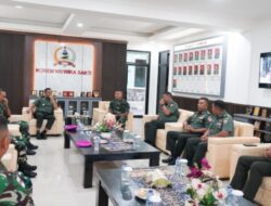 Danrem 161/Wira Sakti, Sambut Hangat Kunjungan Danpasmar 2 di Makorem