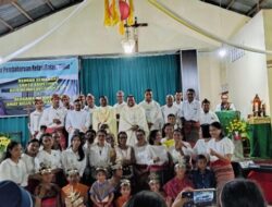 Koor Etnis Malaka Semarakkan Pesta Pelindung Stasi Santo Agustinus Bello