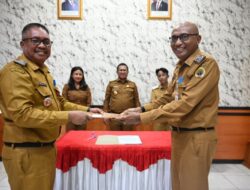 Bupati Wakil Bupati, Hadiri Sertijab di Lingkungan Pemerintah Kabupaten Kupang