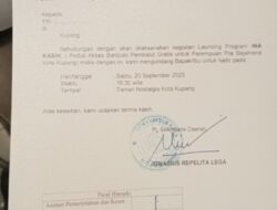 Besok Pemkot Kupang  Bagi-Bagi Pembalut Gratis  Dan Launching Program INA KASIH,