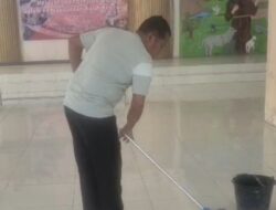 Teladan Rendah Hati: Pastor Paroki Kolhua Bersihkan Aula untuk Final Tenis Meja BKSN