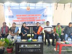 Sampaikan Sambutan Pada Pencanangan BBGRM, Bupati Kupang Minta Libatkan Masyarakat