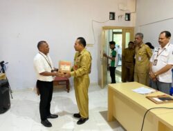 Dinas Kearsipan dan Perpustakaan, Terima Arsip Statis Pemilihan Wali Kota Kupang Dari KPU