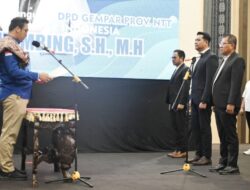 Lantik Yos Lede Jadi Ketua DPD GEMPAR NTT,  Yohanes Sirait Pesan Begini
