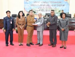 Hadiri Sidang IV Masa Persidangan I DPRD Kabupaten Kupang, Bupati  Apresiasi Ketua dan Anggota