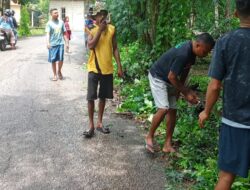 Warga RW 003 Bello Kerja Bakti Lingkungan Berhadiah Sembako