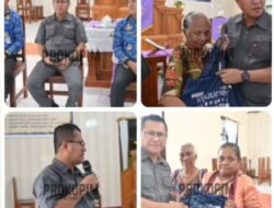Pemkab. Kupang – Angkasa Pura, Salurkan Sembako Kepada Masyarakat Tunfeu