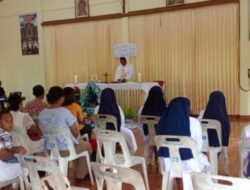 Keluarga Besar TKK Santa Maria Helena Bello Gelar Natal Bersama