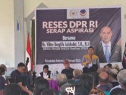Bupati Kupang Dampingi VBL Reses di Tesbatan