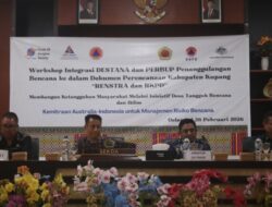 Sekda Kabupaten Kupang Pesan Begini, Saat Buka Workshop Integrasi Desa Tangguh Bencana