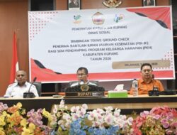 Pendamping PKH Kabupaten Kupang, Ikut Bimtek Ground Check PBI-JK