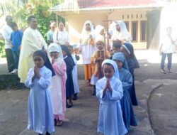 Minggu Panggilan, Perayaan di Kapela Santo Agustinus Bello Berlangsung Semarak