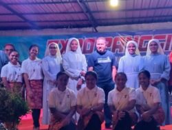 Semangat Panggilan Tuhan Terpancar Lewat Penampilan Kongregasi OHFS