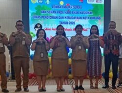 Lomba Paduan Suara dan Senam HAN 2026 Meriah, 130 PAUD-TK se-Kota Kupang Tampil Penuh Semangat
