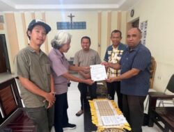 Kontrak Kerja Pembangunan Atap Kapela Santo Paulus Bello Resmi Ditandatangani