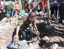 Pembangunan Gedung Gereja Pelangi Kasih, Dimulai, Bupati Kupang Beri Apresiasi