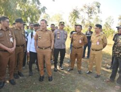 Pastikan Lokasi SNT, Bupati Kupang Turun ke Manusak