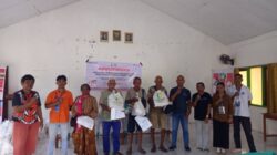 Sebanyak 212 Warga Manusak Terima Bantuan Rawan Pangan