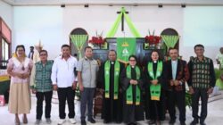 Pisah Sambut Pelayan di Jemaat Narwastu Berlangsung Dalam Ibadah, Ini Pesan Bupati Kupang