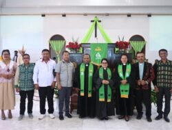Pisah Sambut Pelayan di Jemaat Narwastu Berlangsung Dalam Ibadah, Ini Pesan Bupati Kupang