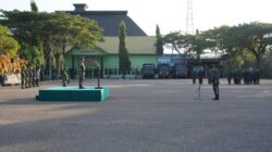 Pimpin Upacara 17-an, Kasrem 161/WS Bacakan Amanat Kasad