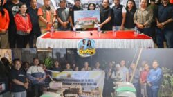 Terima Donasi Dari Kabupaten Kupang, Simplisius Donatus:”Dalam Kesulitan, Kami Tidak Sendiri Dalam Kesulitan”
