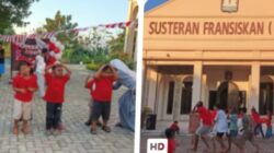 Jelang HUT ke-81 RI, SEKAMI dan KUB Santa Maria Virgo Gelar Lomba Anak