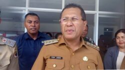 Usai Tinjau Lahan Kampung Nelayan, Bupati Kupang Singgahi Gerai Kopdes Merah Putih
