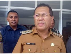 Usai Tinjau Lahan Kampung Nelayan, Bupati Kupang Singgahi Gerai Kopdes Merah Putih