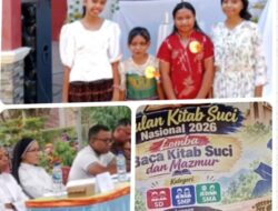 Semarakkan Bulan Kitab Suci, Lingkungan Arnol Dupont Gelar Lomba