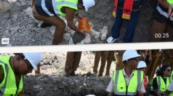 Tata Kota Oelamasi Dimulai, Bupati – Wakil Bupati Kupang Lakukan Peletakan Batu Pertama Dua Proyek Pembangunan